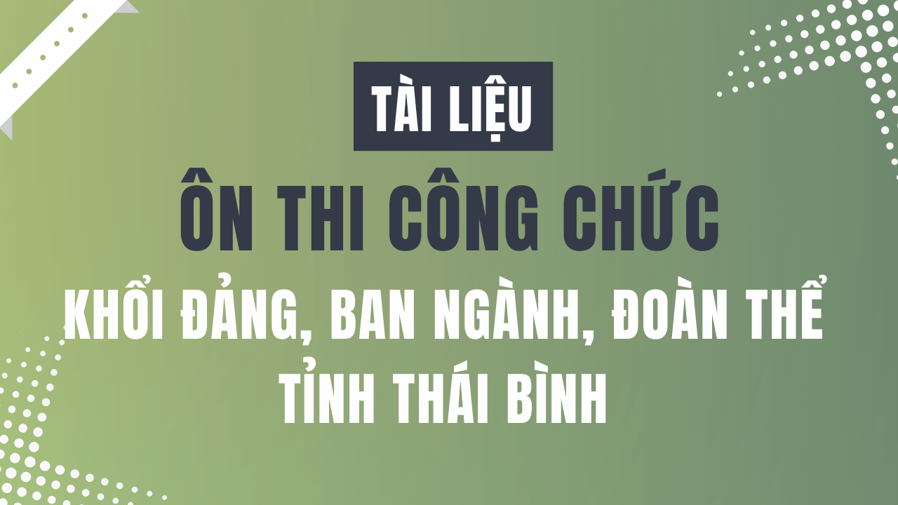 ÔN THI CÔNG CHỨC 247