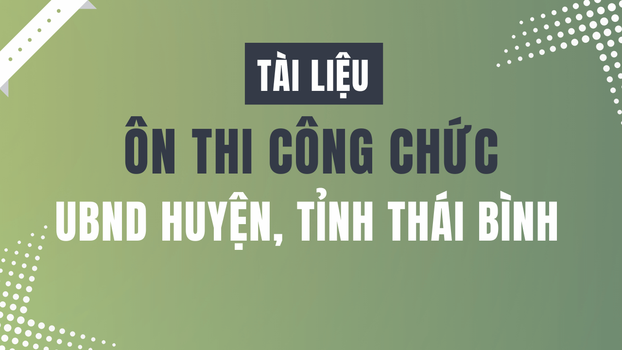 ÔN THI CÔNG CHỨC 247