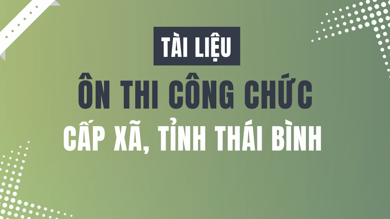 ÔN THI CÔNG CHỨC 247