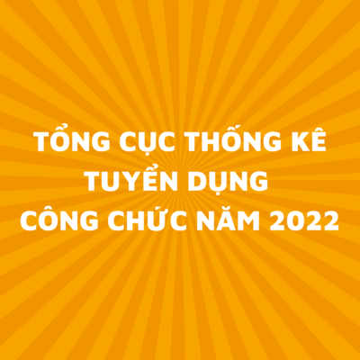 Tin tức tổng cục thống kê tuyển dụng công chức