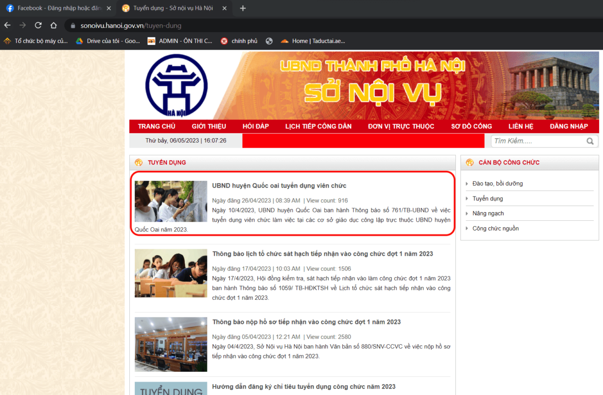 ÔN THI CÔNG CHỨC 247