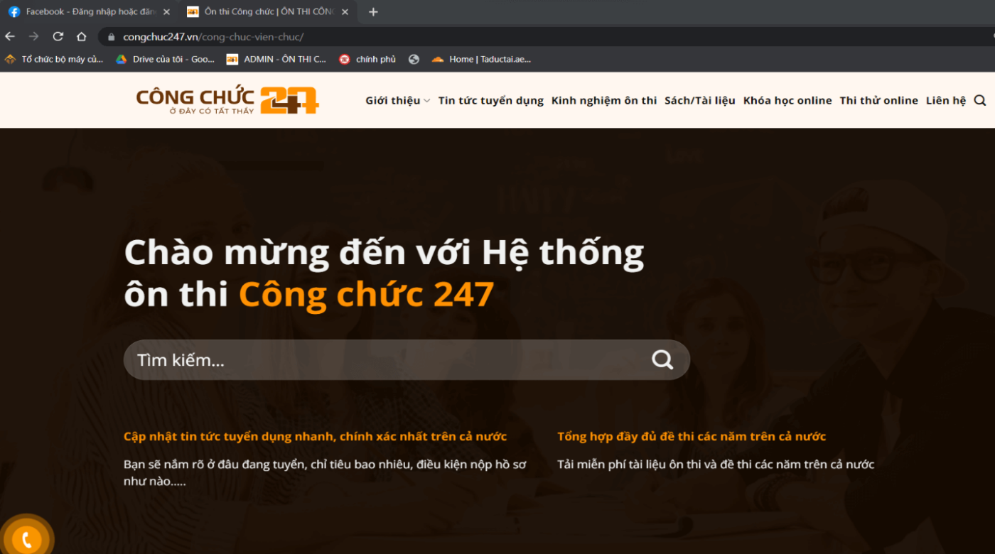 ÔN THI CÔNG CHỨC 247