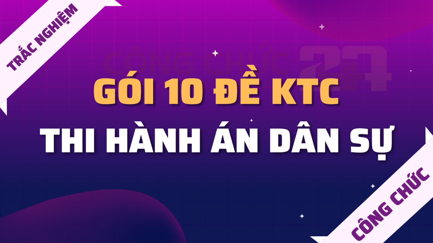 ÔN THI CÔNG CHỨC 247
