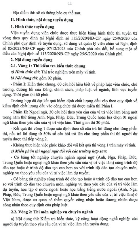 Thông tin tuyển dụng viên chức UBND huyện Thanh Trì, Hà Nội năm 2024 7