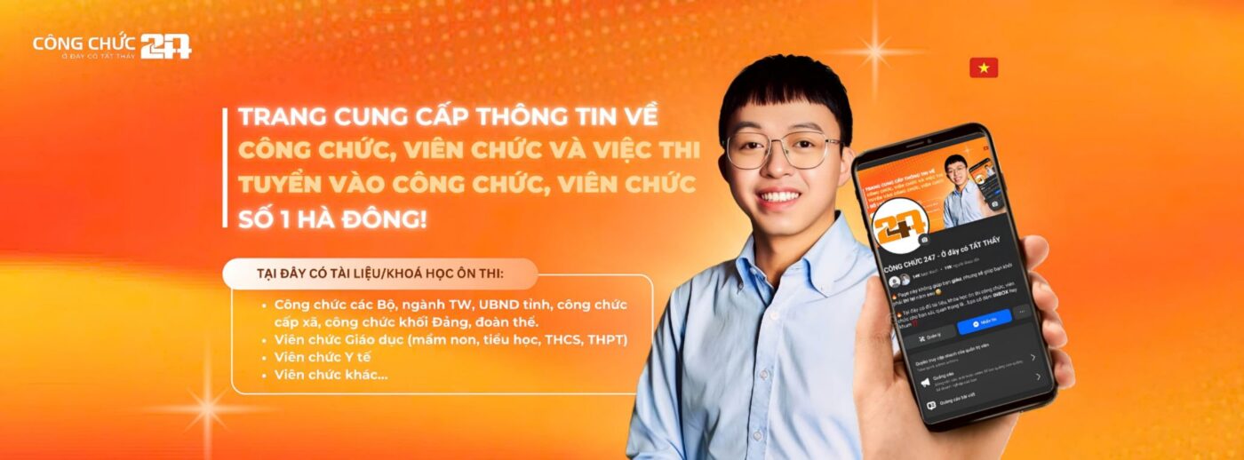 Theo dõi ngay Fanpage Công chức 247