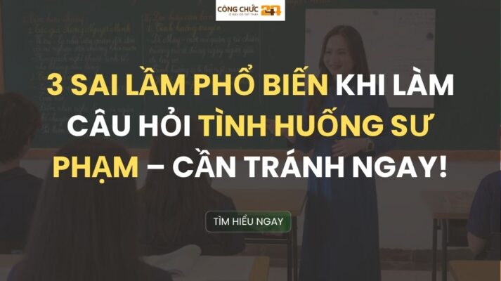 Câu hỏi tình huống sư phạm
