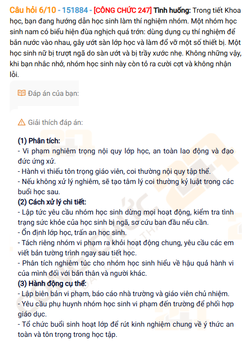 Lợi ích khi luyện thi tình huống sư phạm trực tuyến