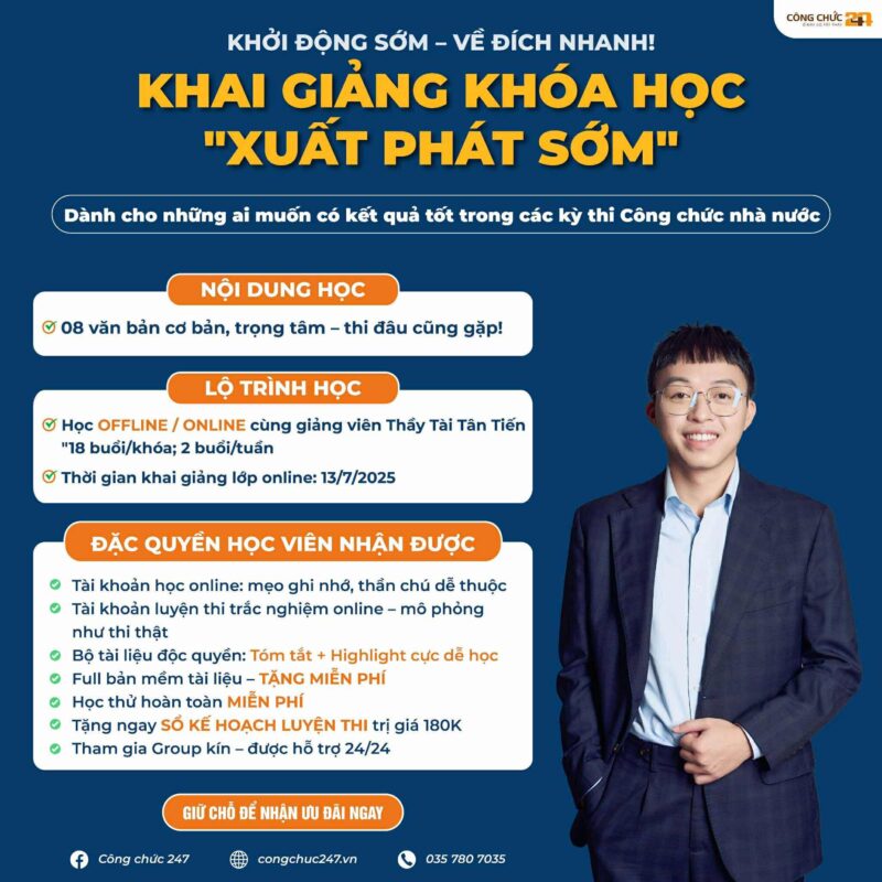 Đặc quyền của học viên đăng ký Khoá học "Xuất phát sớm"
