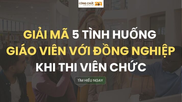 Giải mã 5 tình huống giáo viên với đồng nghiệp