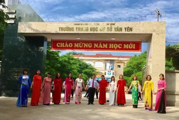 Trường THCS Văn Yên là một trường có tiếng trên địa bàn Hà Đông (Ảnh: THCS Văn Yên)