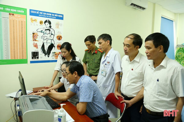 CBCNV Trung tâm y tế Tiên Điền triển khai mô hình hồ sơ bệnh án điện tử