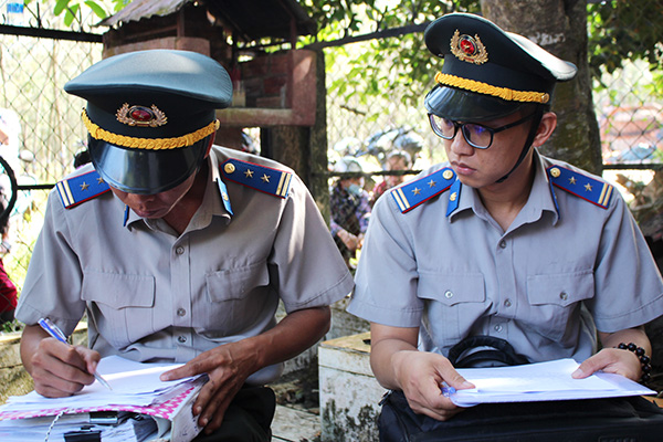 Quy trình tiếp nhận hồ sơ dự tuyển công chức của Cục Thi hành án dân sự 2025