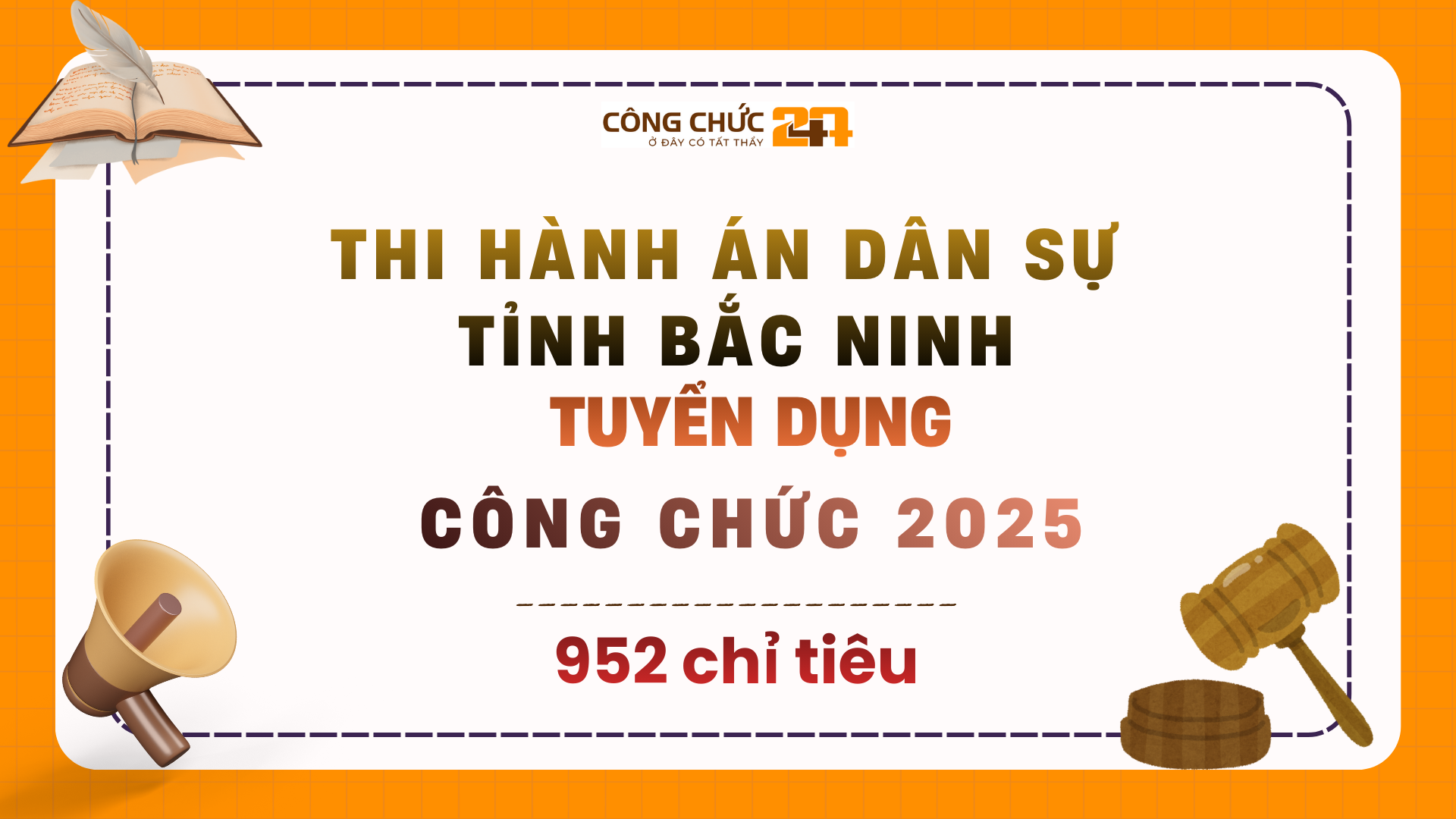 Tuyển dụng công chức THADS tỉnh Bắc Ninh 2025 – Cập nhật nhanh tại Công Chức 247