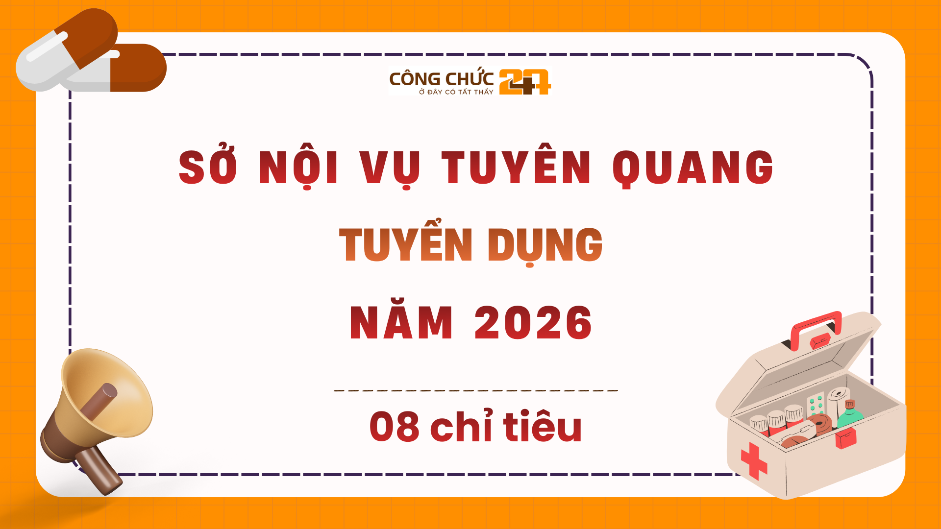 Sở Nội vụ Tuyên Quang tiếp nhận công chức đợt 6 tháng đầu năm 2026