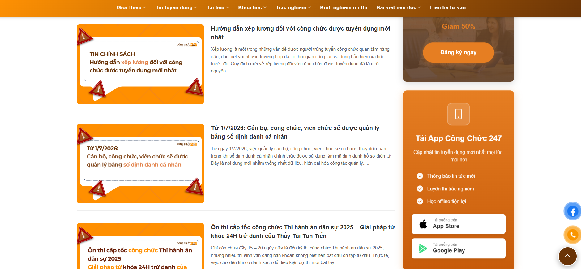 Hướng dẫn tham khảo mục Bài viết nên đọc