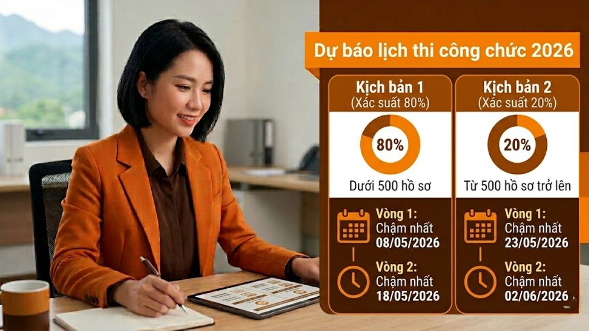 Mốc thời gian dự kiến tổ chức vòng 2