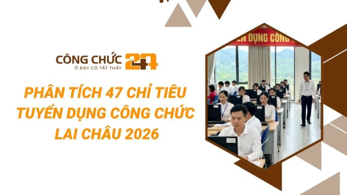 Phân Tích 47 Chỉ Tiêu Tuyển Dụng Công Chức Lai Châu 2026